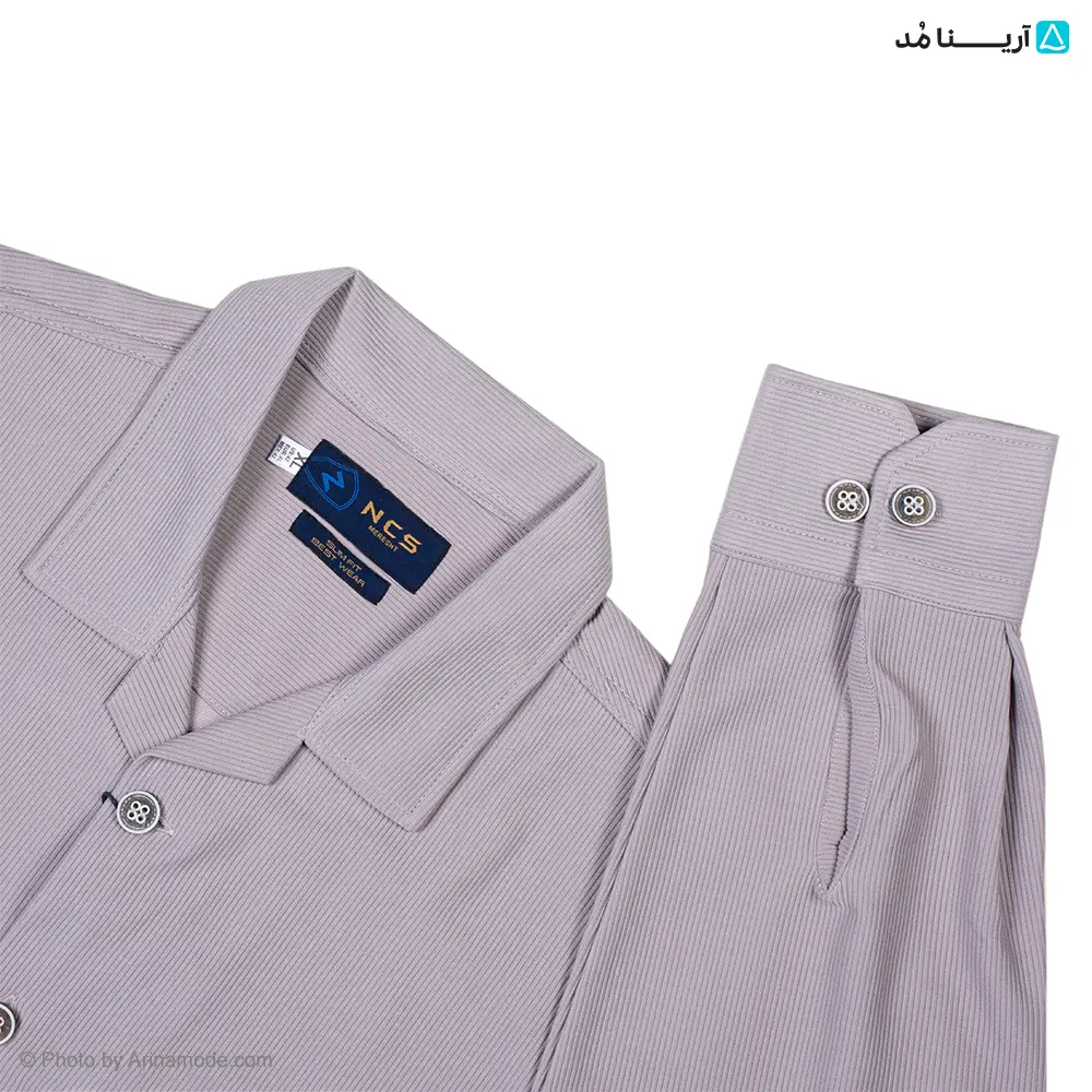 پیراهن یقه انگلیسی ان سی اس - NCS مدل AML-235-4915