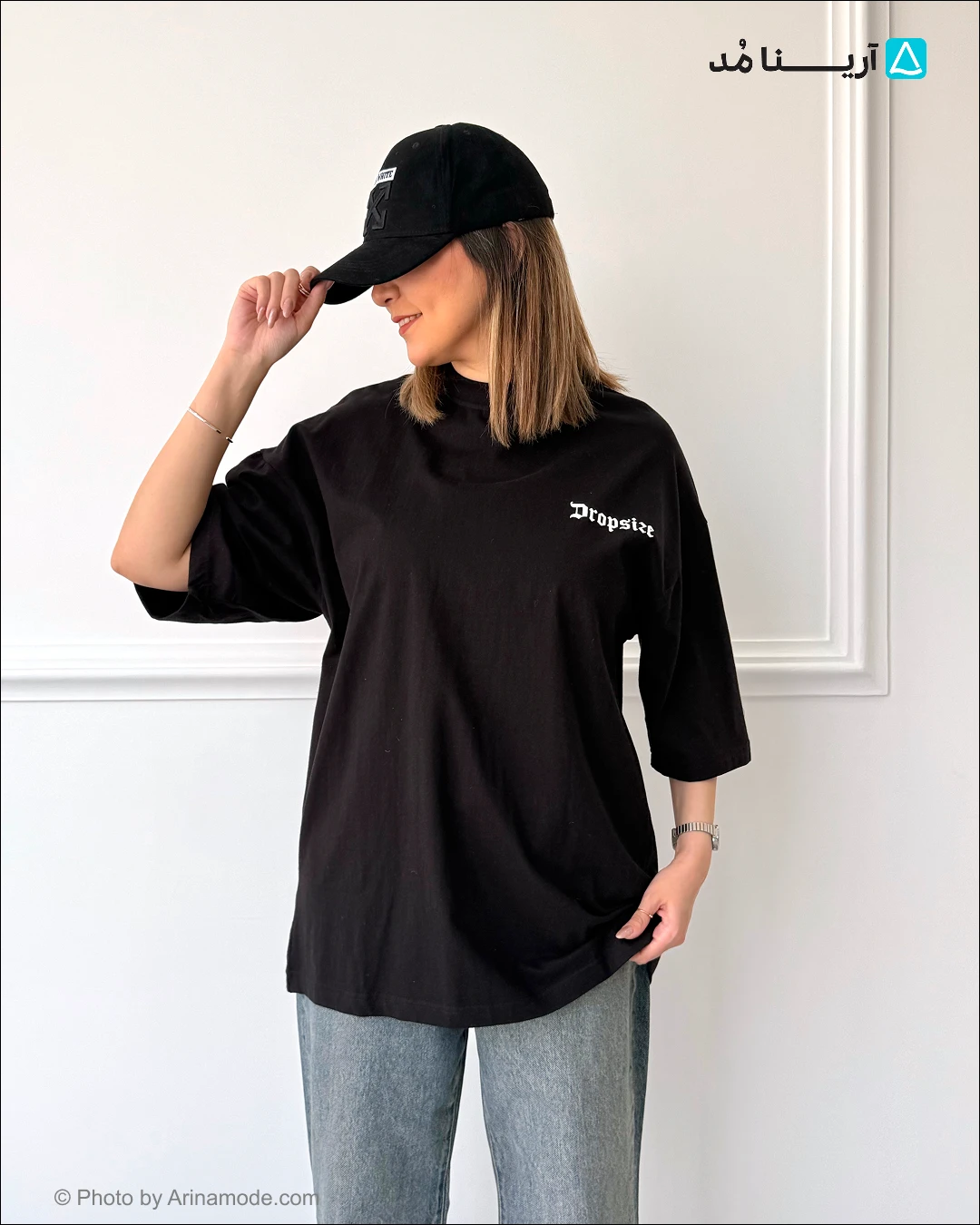 تیشرت لانگ Drop Size