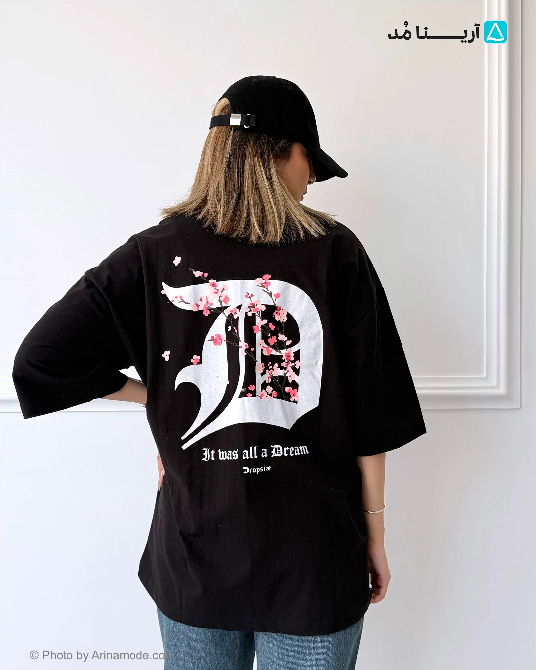 تیشرت لانگ Drop Size