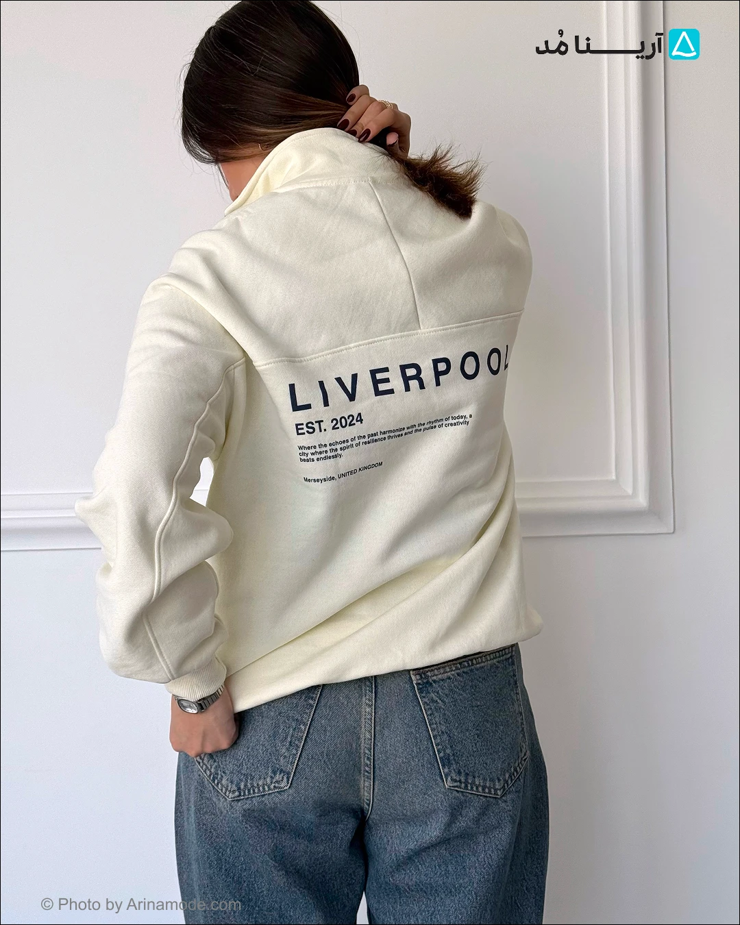 دورس نیم زیپ وارداتی Liverpool