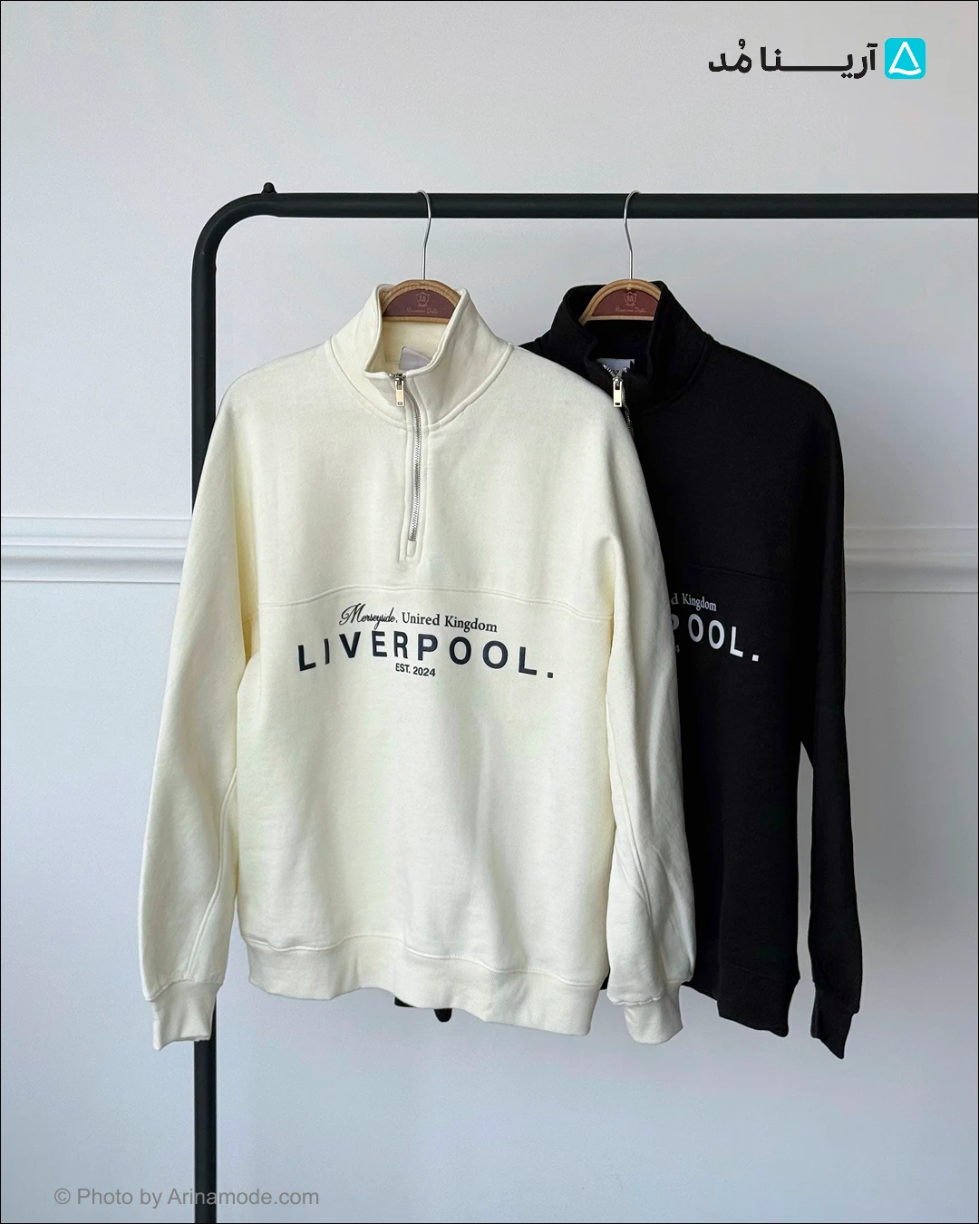 دورس نیم زیپ وارداتی Liverpool