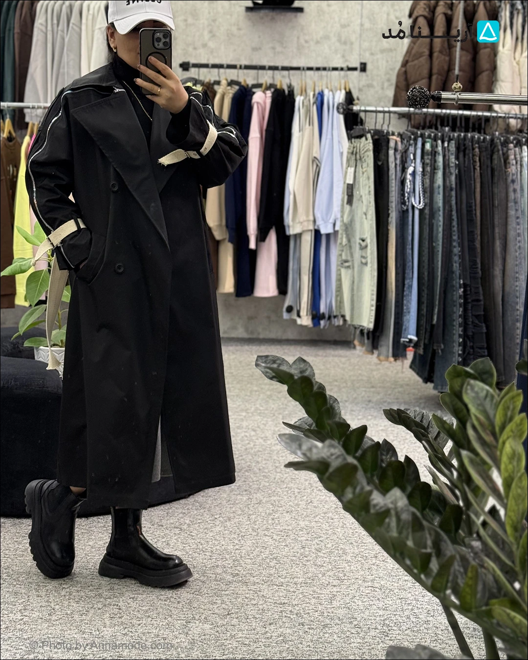 بارونی بلند زنانه