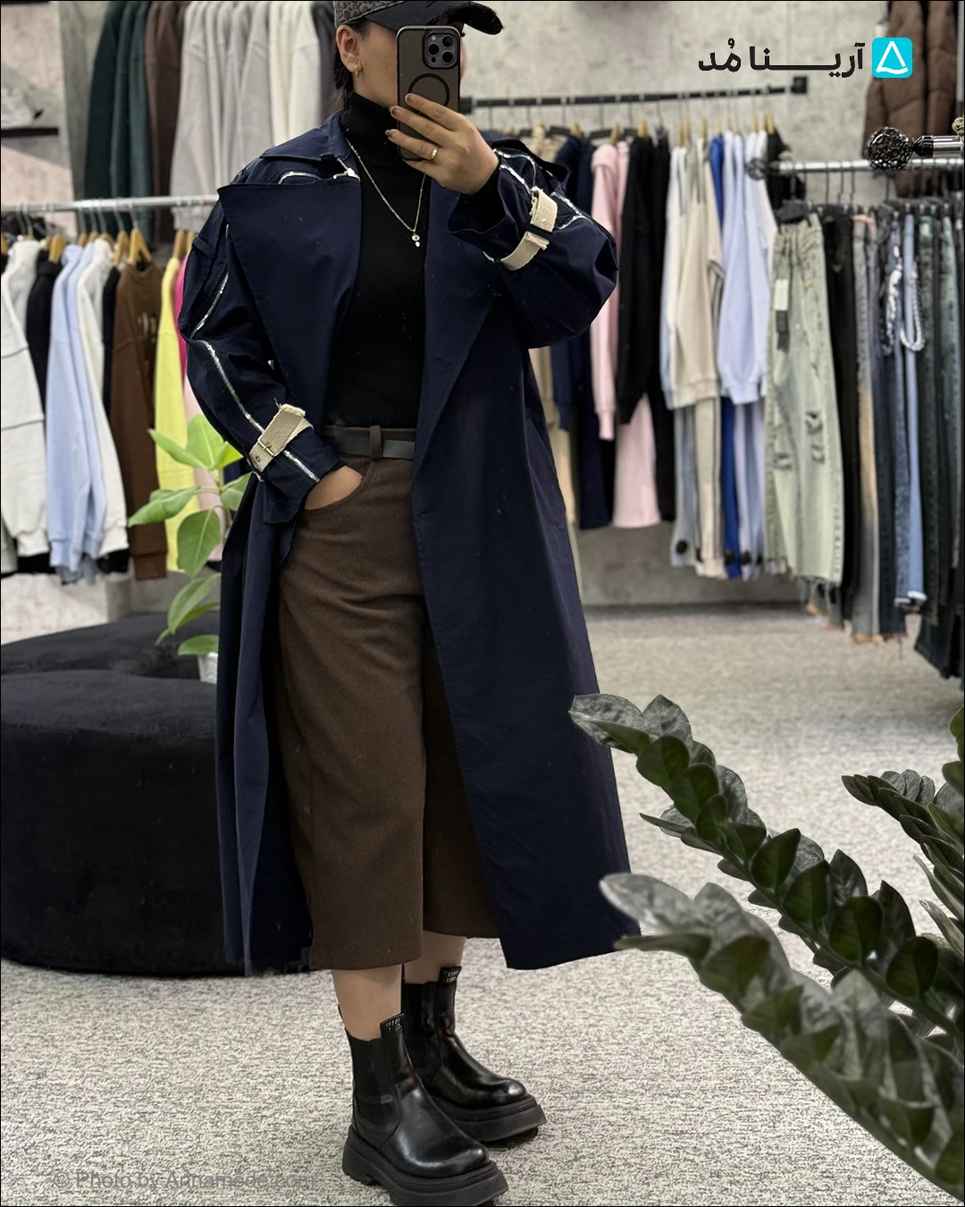 بارونی بلند زنانه