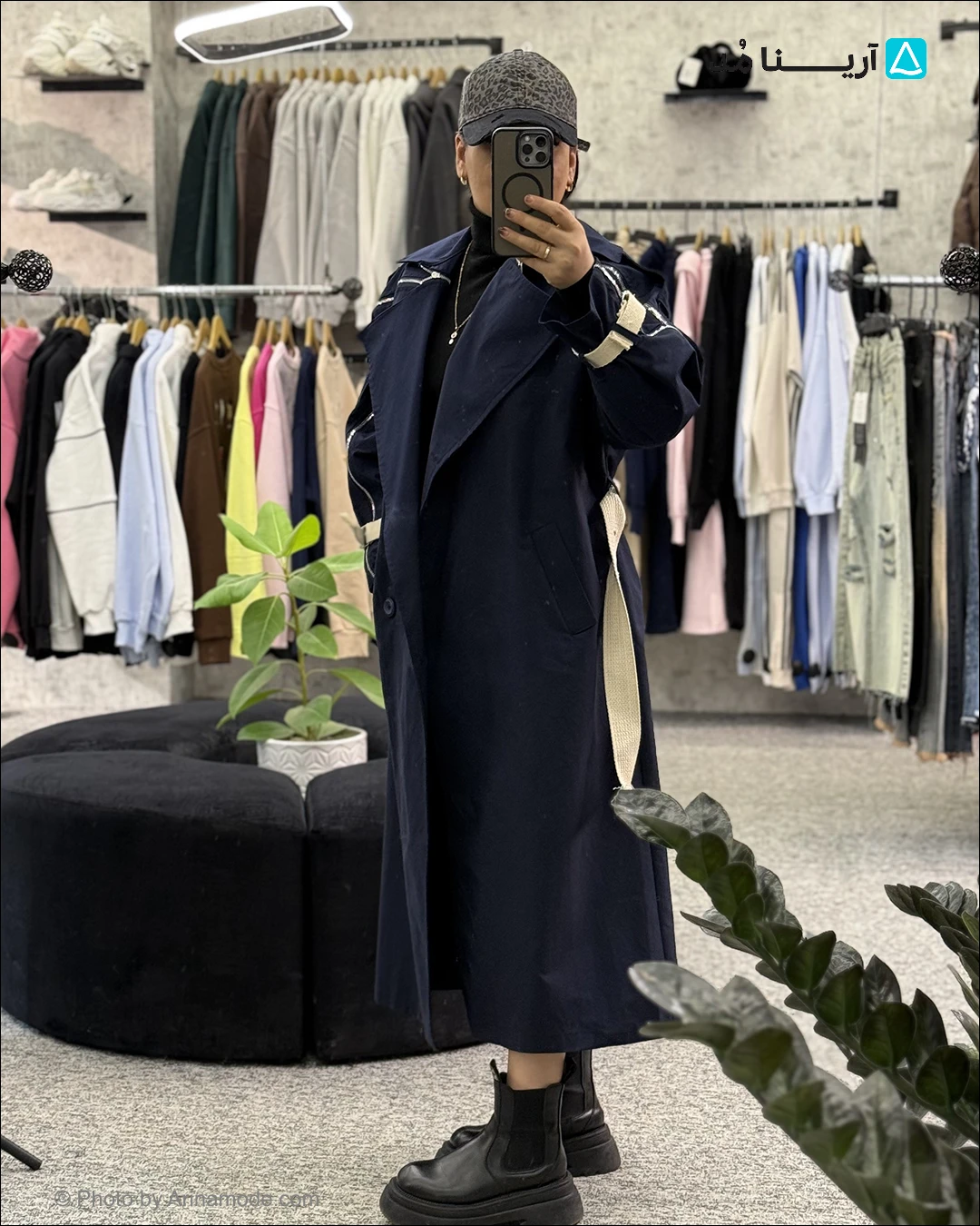 بارونی بلند زنانه