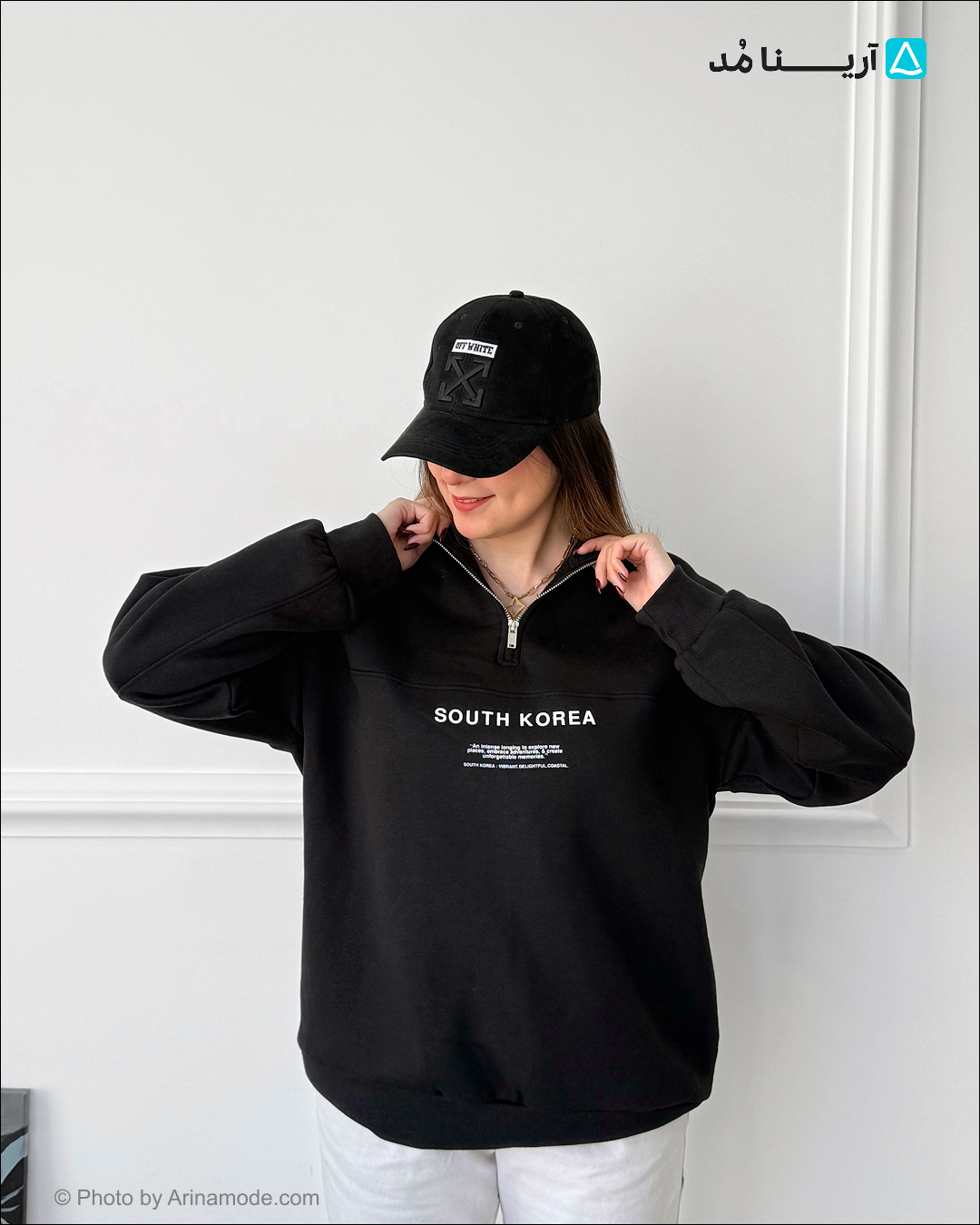 Post slide - No title (25) دورس نیم زیپ وارداتی South Korea