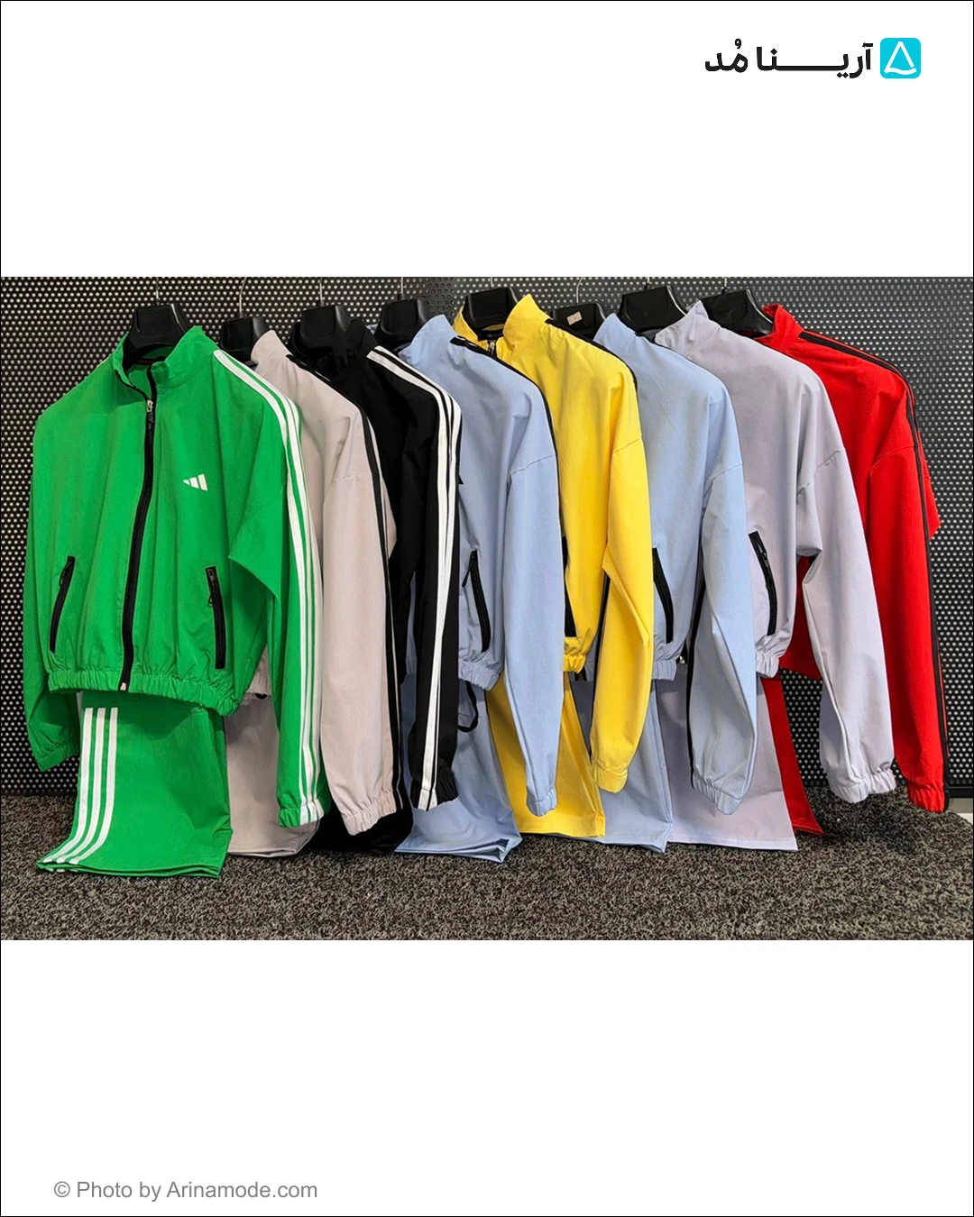 ست سوییشرت و اسلش زنانه آدیداس - adidas