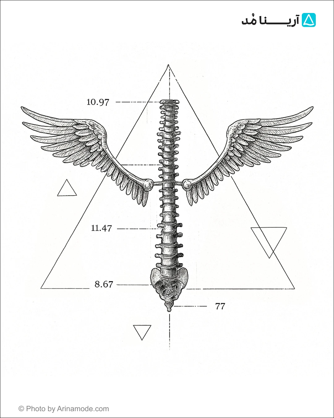 هودی طرح عروس استخوانی - BoneBride