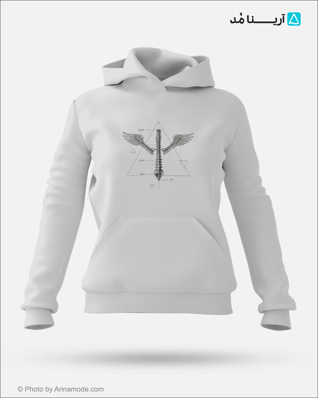 هودی طرح BoneBride