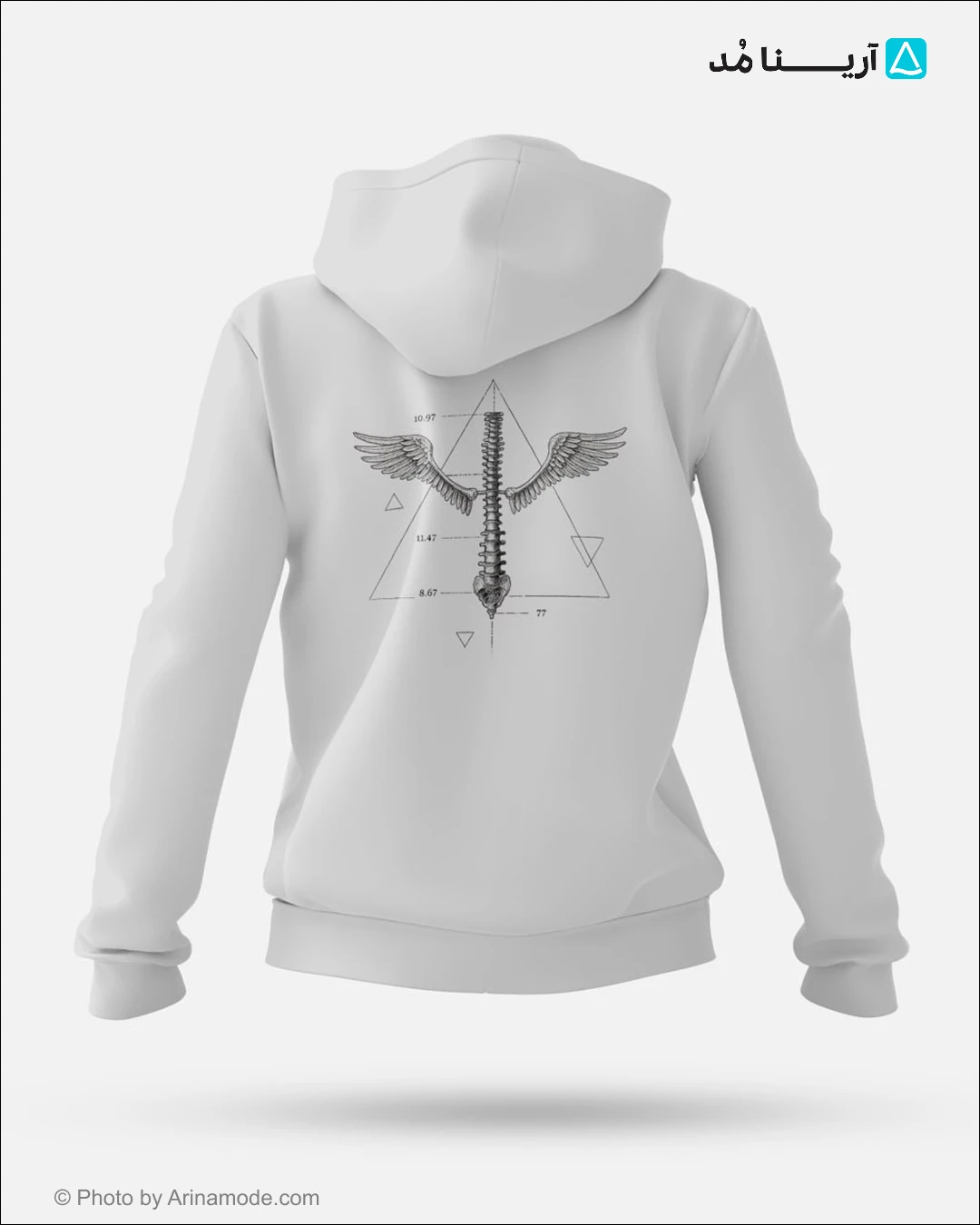 هودی طرح BoneBride