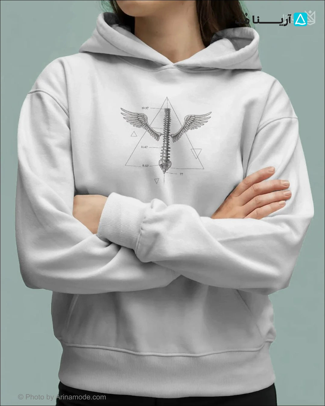 هودی طرح BoneBride