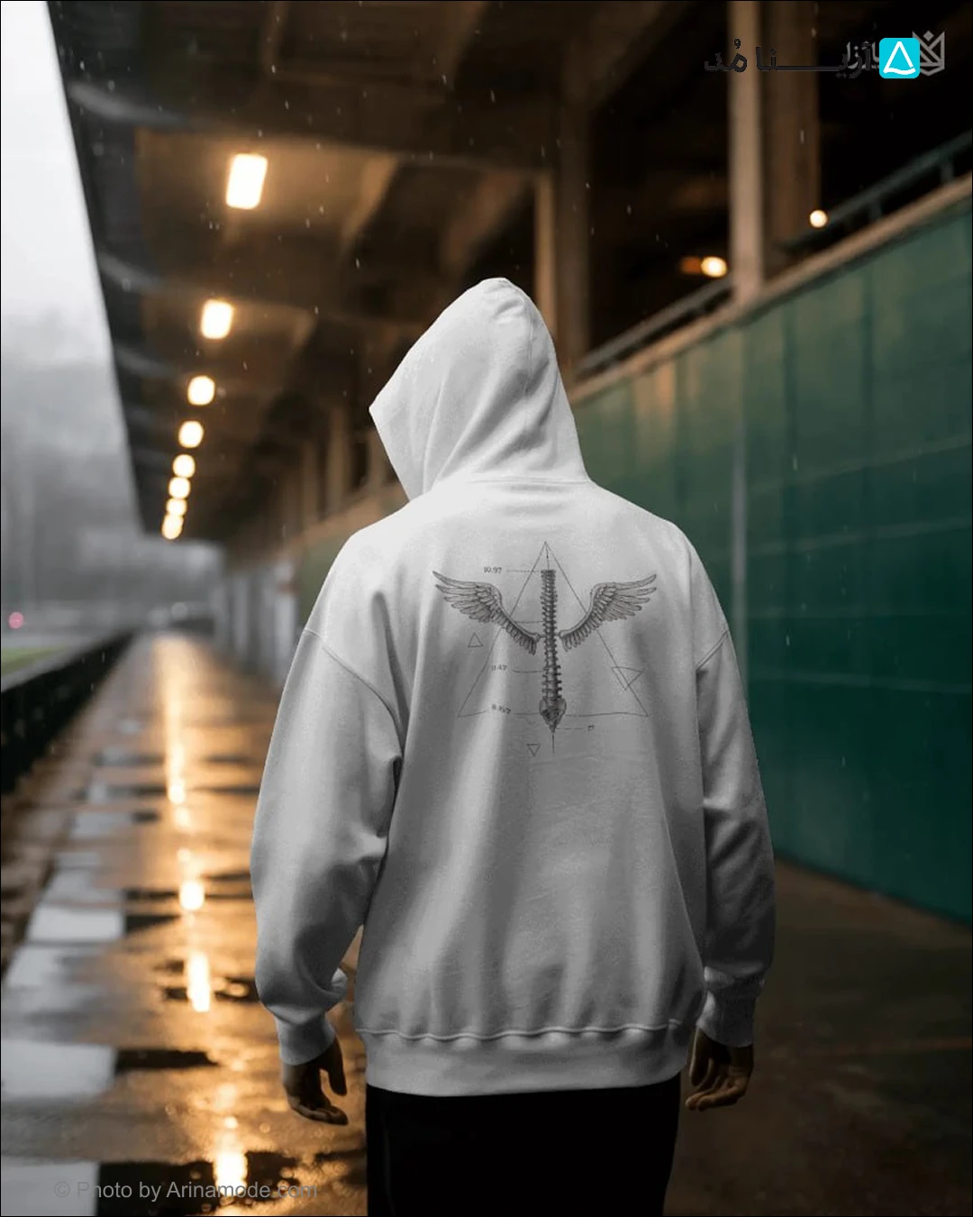 هودی طرح BoneBride