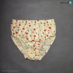 شورت زنانه نخی طرحدار کد AFU-2141-5601