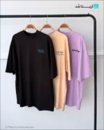 تیشرت لانگ چاپ Live Fast