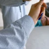 شومیز مانتویی راه راه