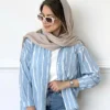 شومیز راه راه طرح پری