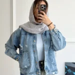 کت جین ZARA زاپ‌دار